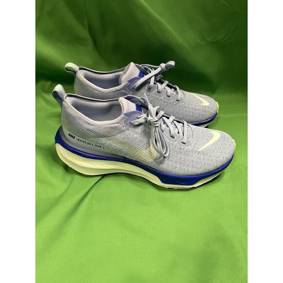 New Men\'s Nike ZoomX Invincible Run FlyKnit 3 Glacier Blue Size 9 DR2615 405 main image 4